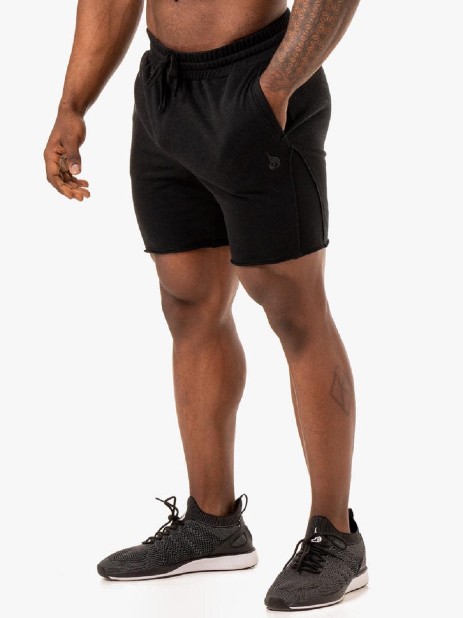 Black Men's Ryderwear Force Track Short Active Lounge | 96YH97848
