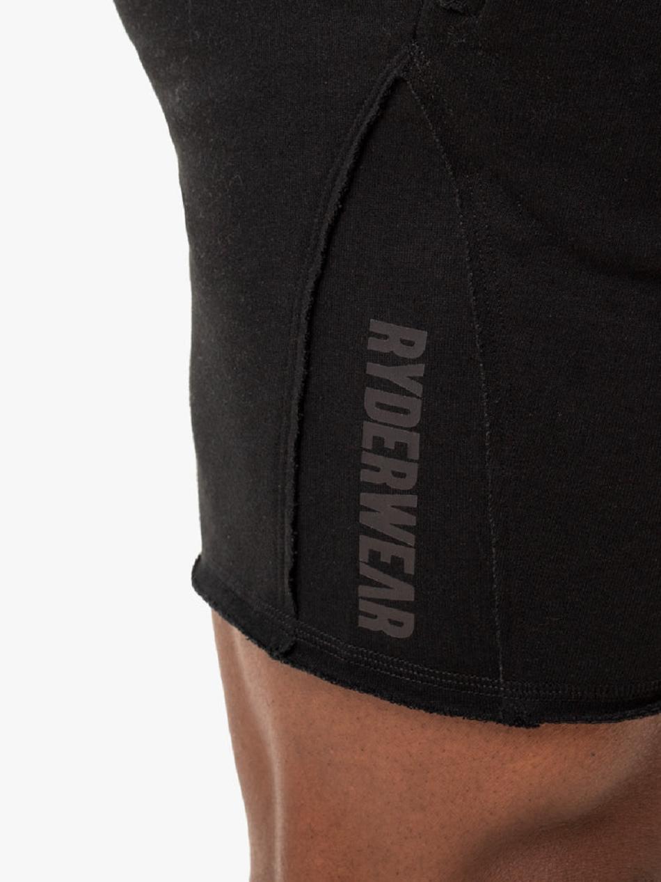 Black Men's Ryderwear Force Track Short Active Lounge | 96YH97848