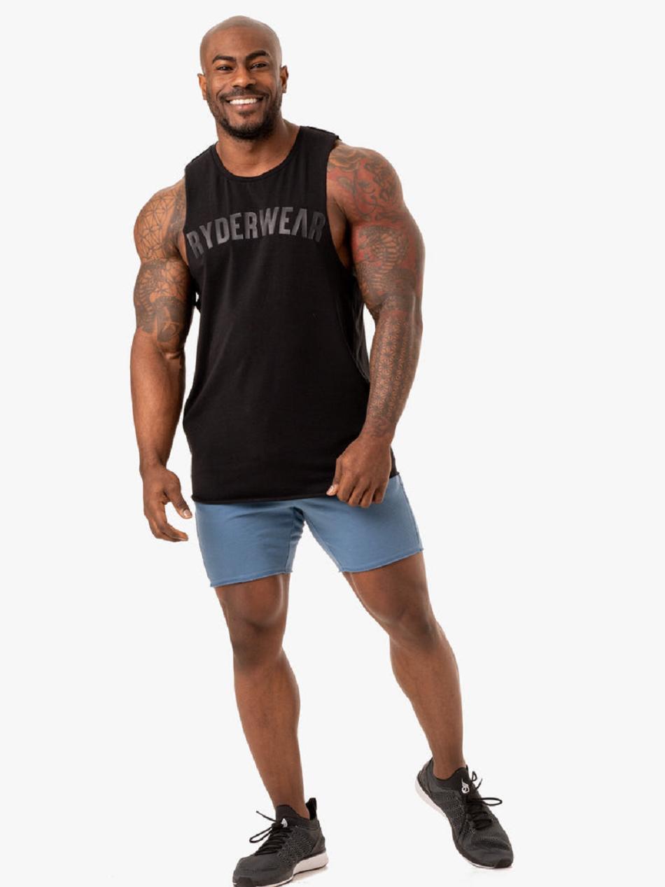 Blue Men's Ryderwear Force Track Short Active Lounge | DS9362277