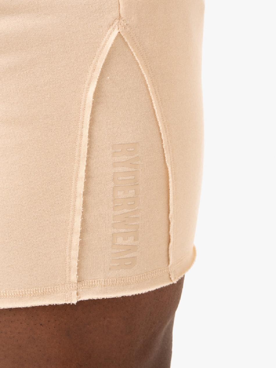 Brown Men's Ryderwear Force Track Short Active Lounge | 6Y9790073