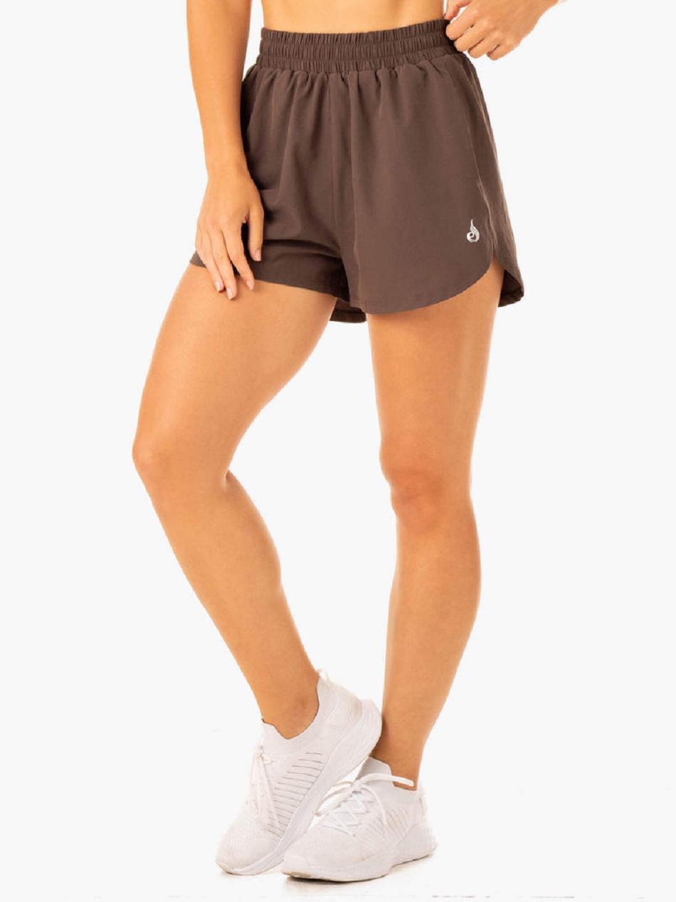Chocolate Women\'s Ryderwear Element Training Shorts | 50RW92705