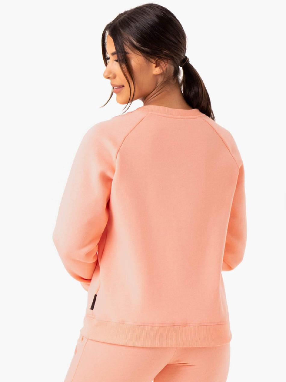 Coral Women's Ryderwear Adapt Boyfriend Sweater Trackset | 74RW72437