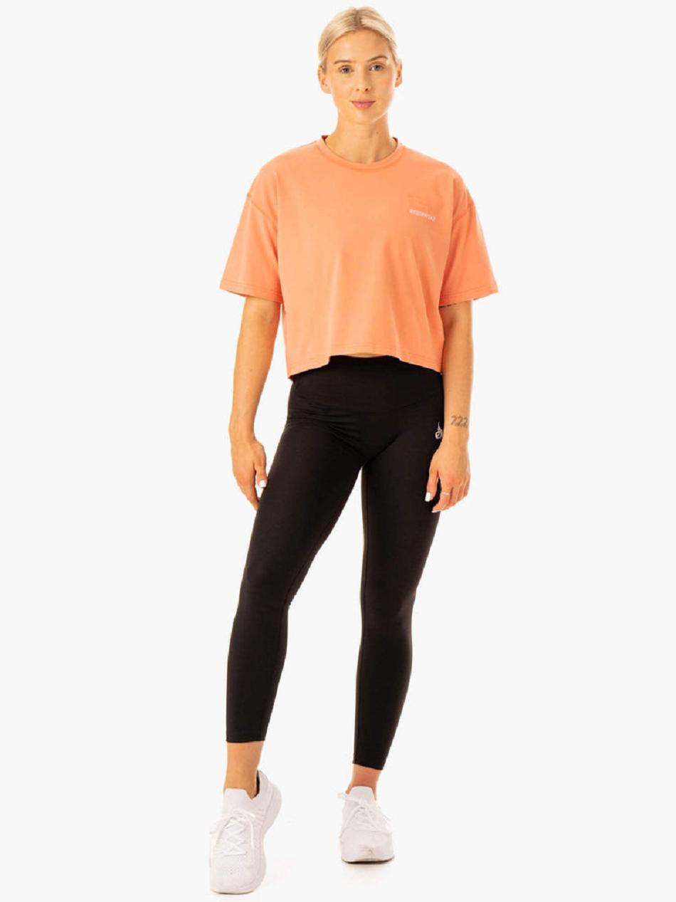 Coral Women's Ryderwear Edit T-shirt | RFD82906