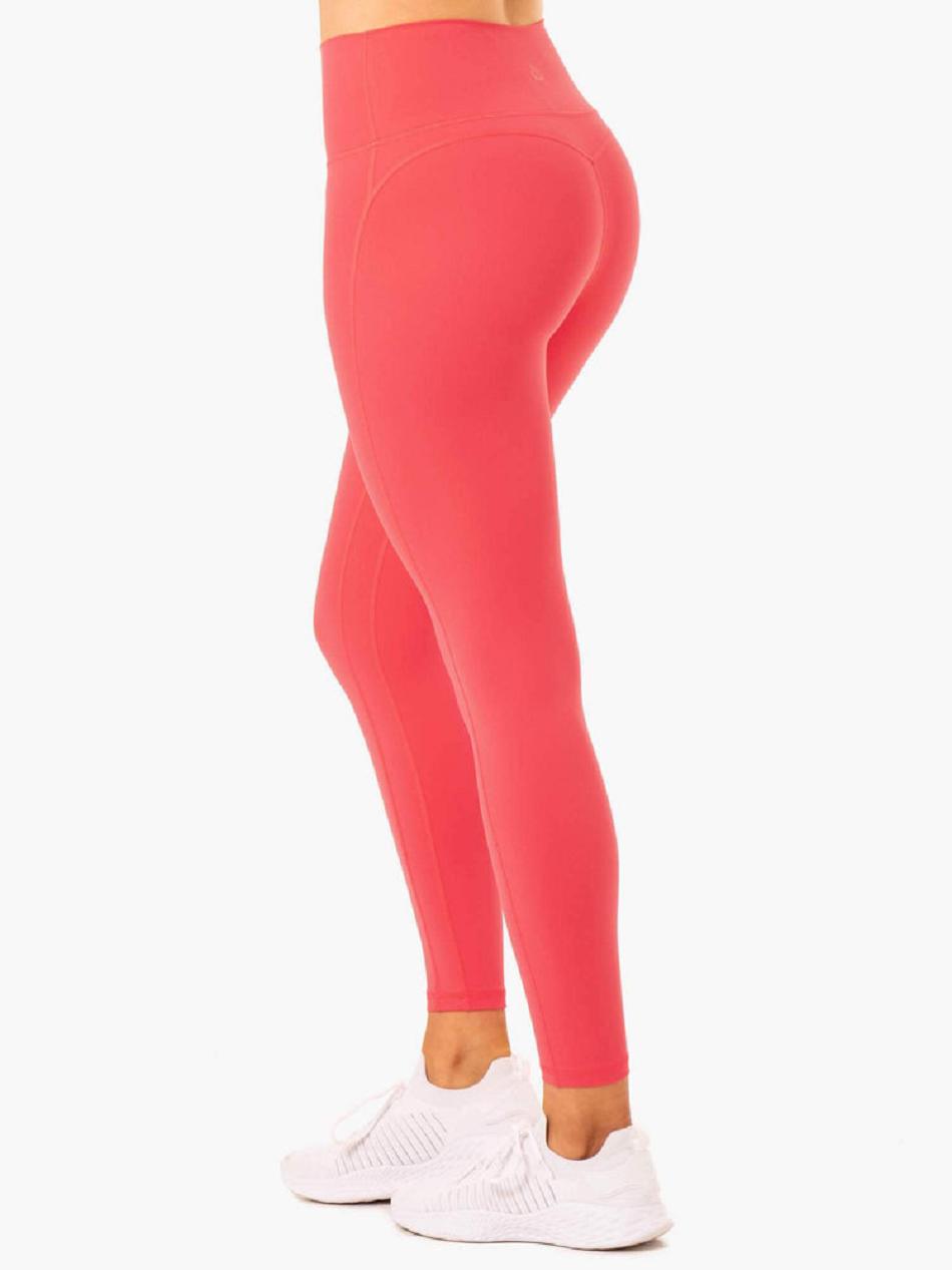 Coral Women's Ryderwear NKD Align Leggings | 42SB64021