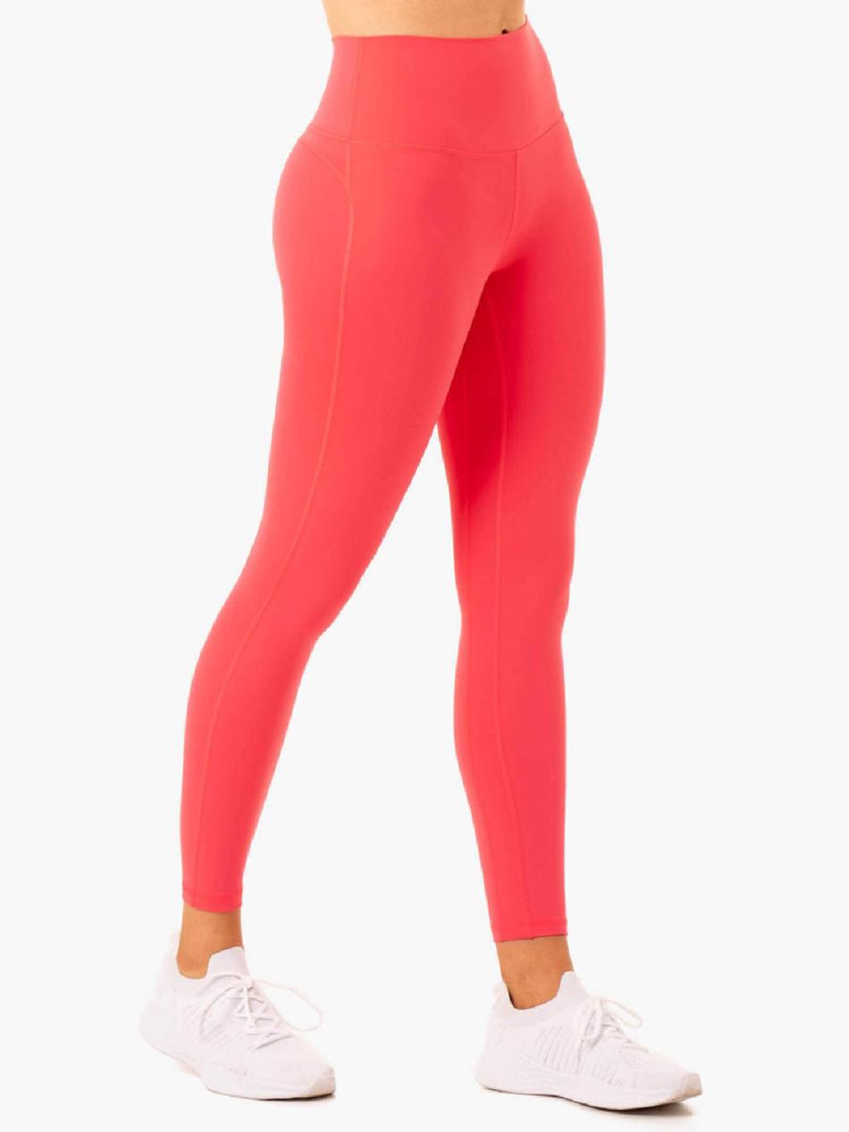 Coral Women's Ryderwear NKD Align Leggings | 42SB64021