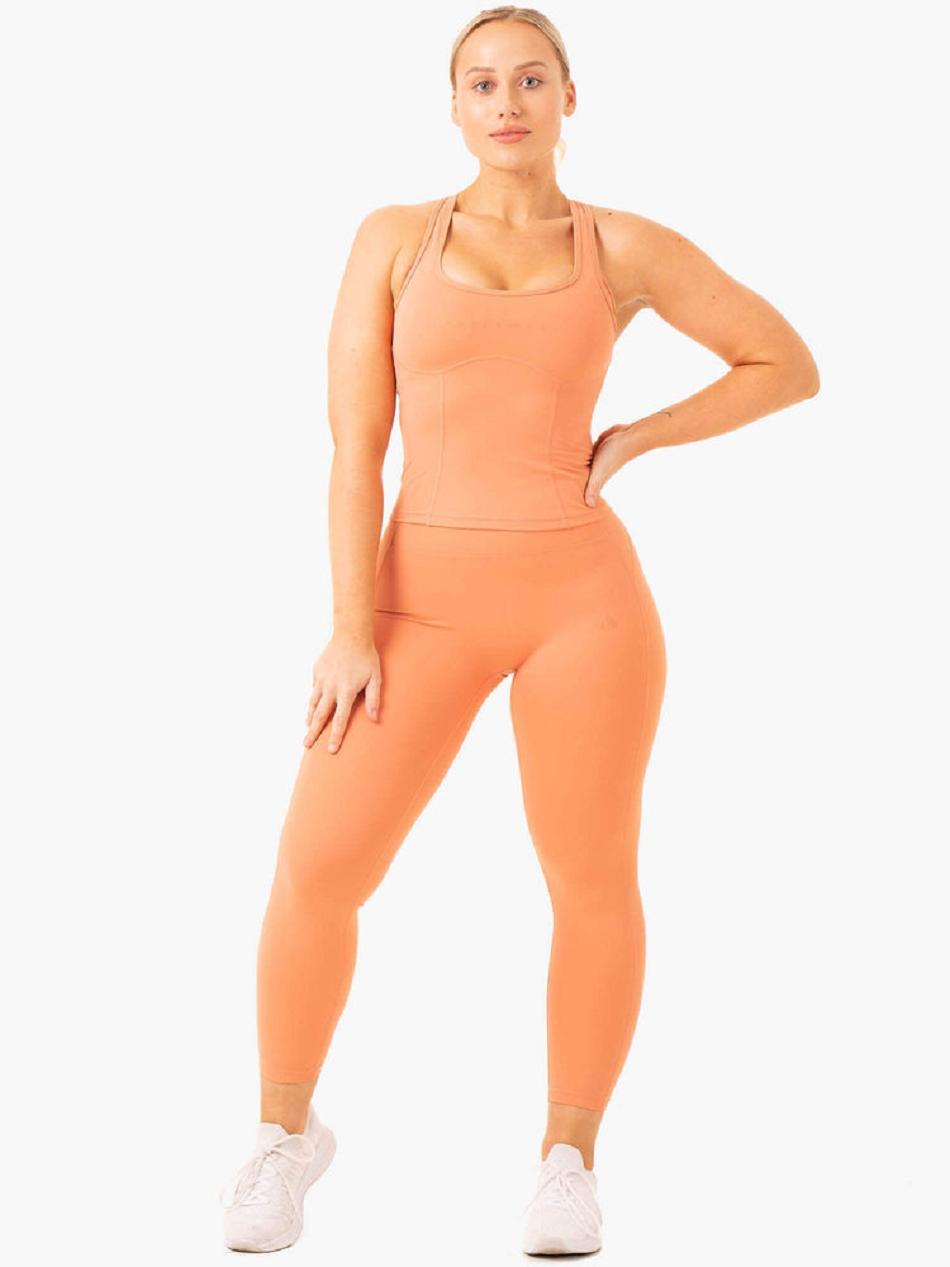 Coral Women's Ryderwear NKD Frame Tank Top | 116Y81549