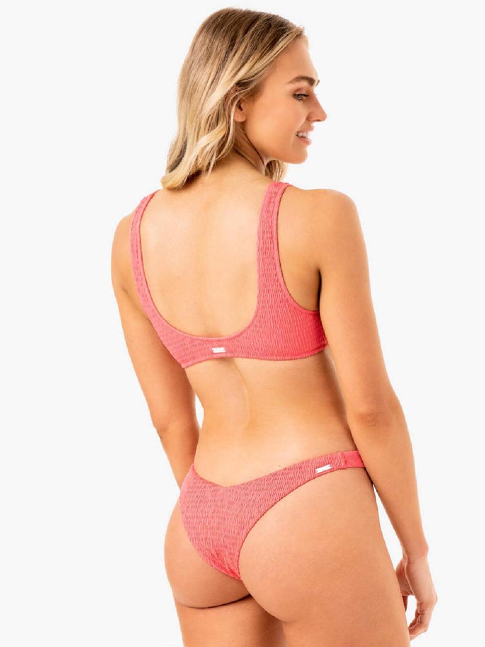 Coral Women's Ryderwear Paradise V Bikini Bottom Swimwear | 148G10602