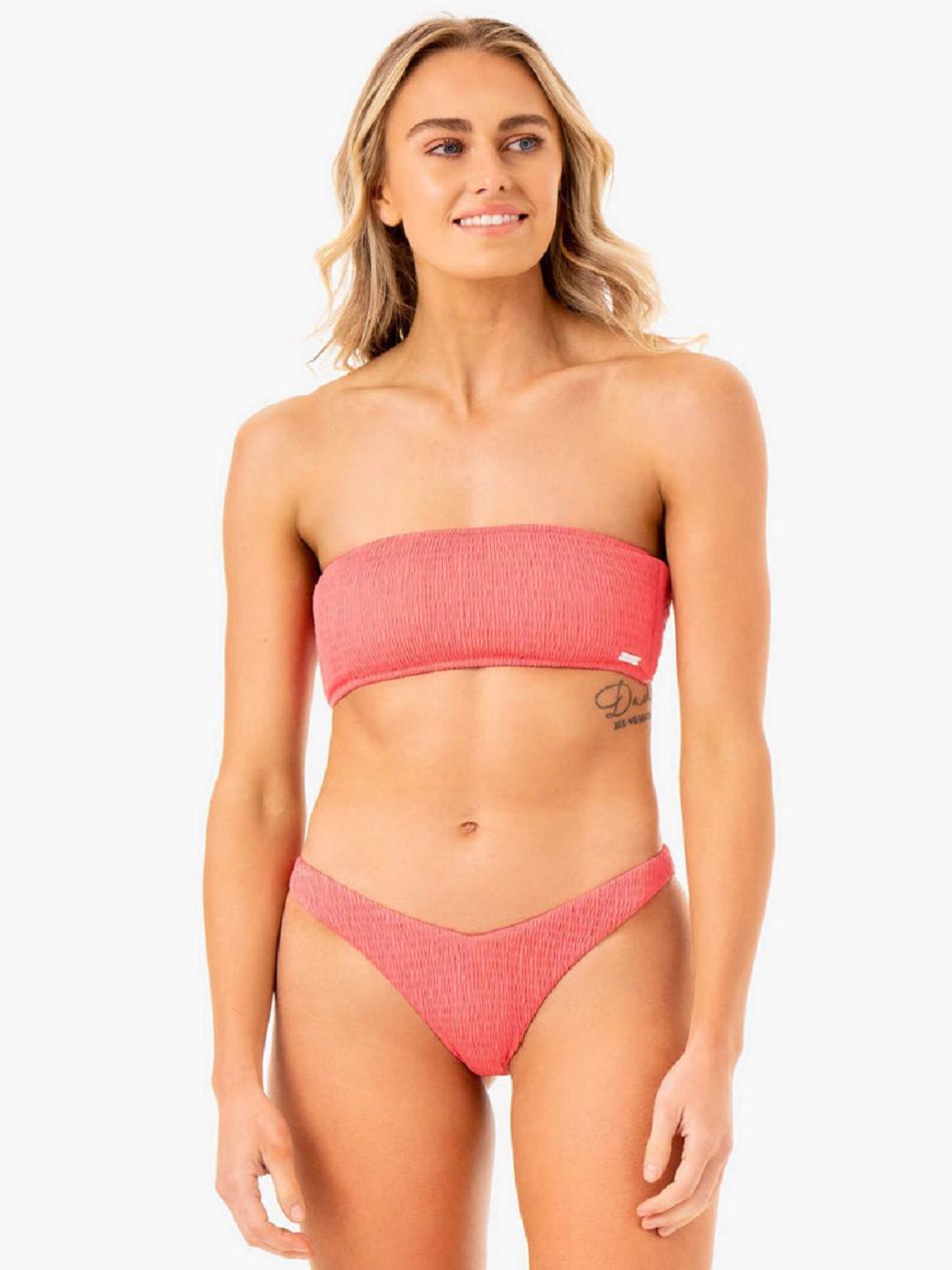 Coral Women's Ryderwear Paradise V Bikini Bottom Swimwear | 148G10602