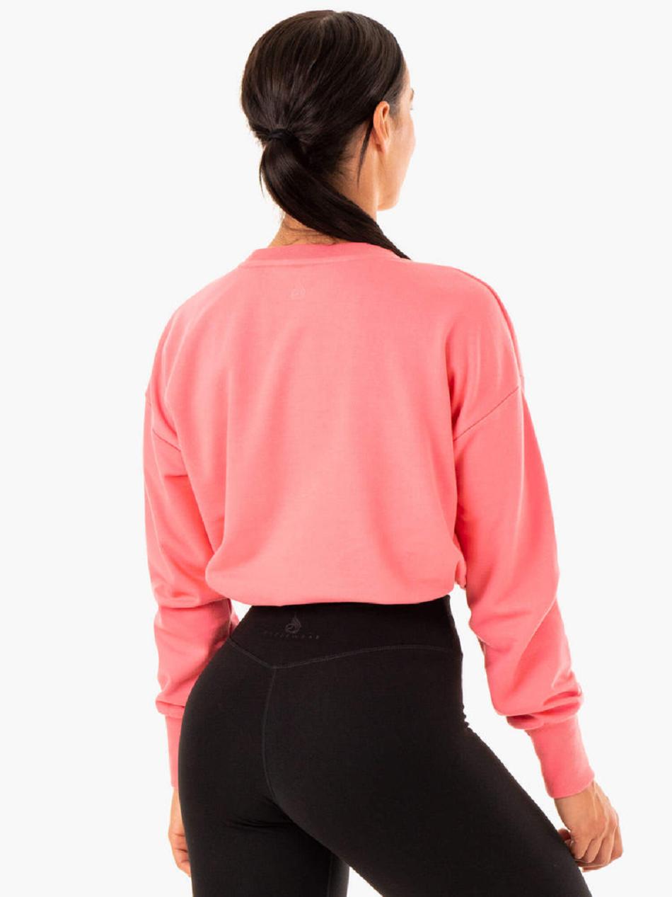 Coral Women's Ryderwear Replay Sweaters | 134J53361