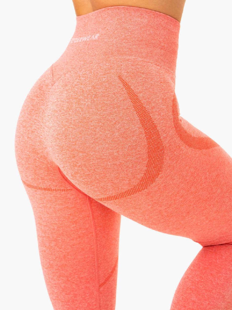 Coral Women's Ryderwear Sculpt Leggings Seamless | V8F31291