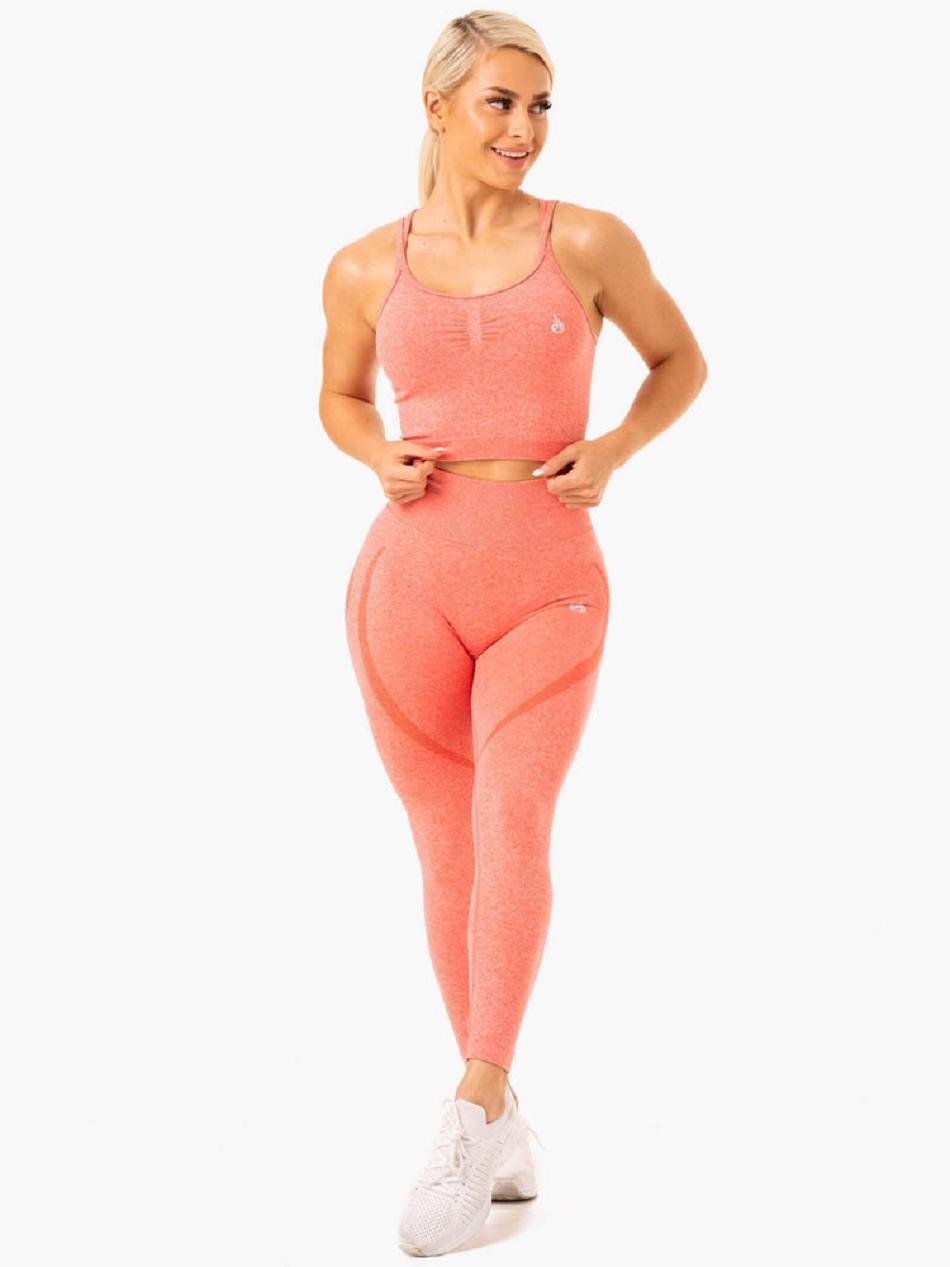 Coral Women's Ryderwear Sculpt Tank Seamless | DS4445700