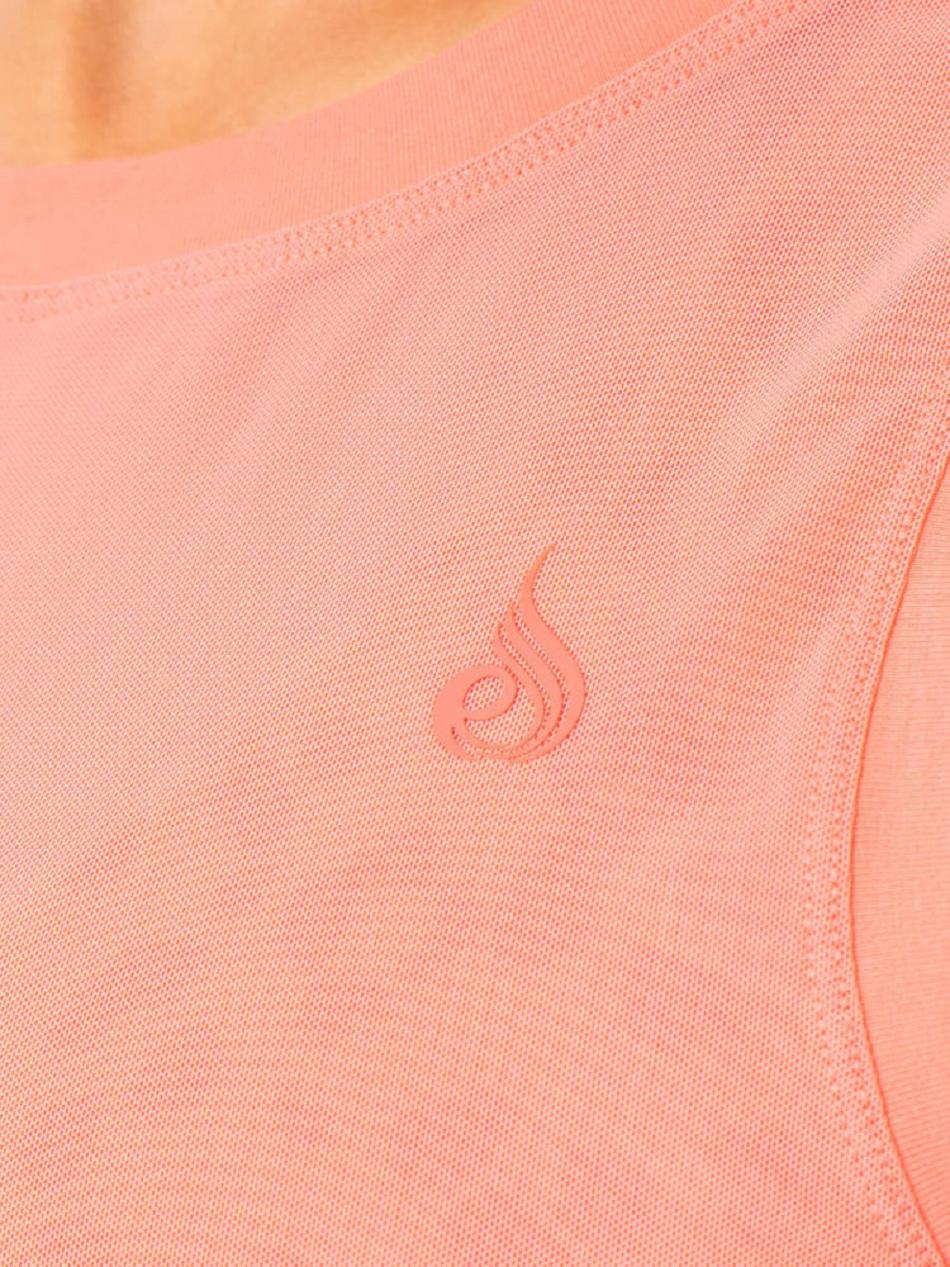 Coral Women's Ryderwear Ultra Mesh Tank Top | REH13326