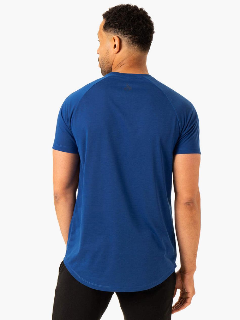 Deep Blue Men's Ryderwear Heritage T-shirt | A2X41281