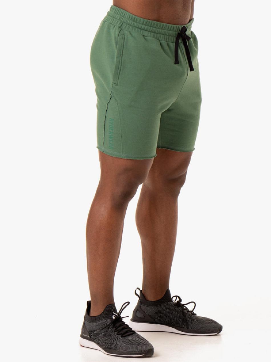 Green Men's Ryderwear Force Track Short Active Lounge | 95EW63120
