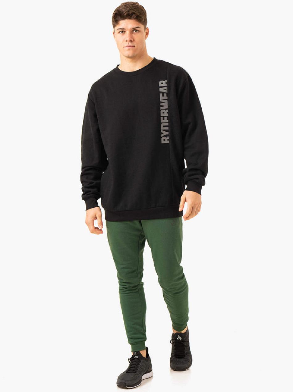 Green Men's Ryderwear Heritage Fleece Track Pants Active Lounge | A2X83819