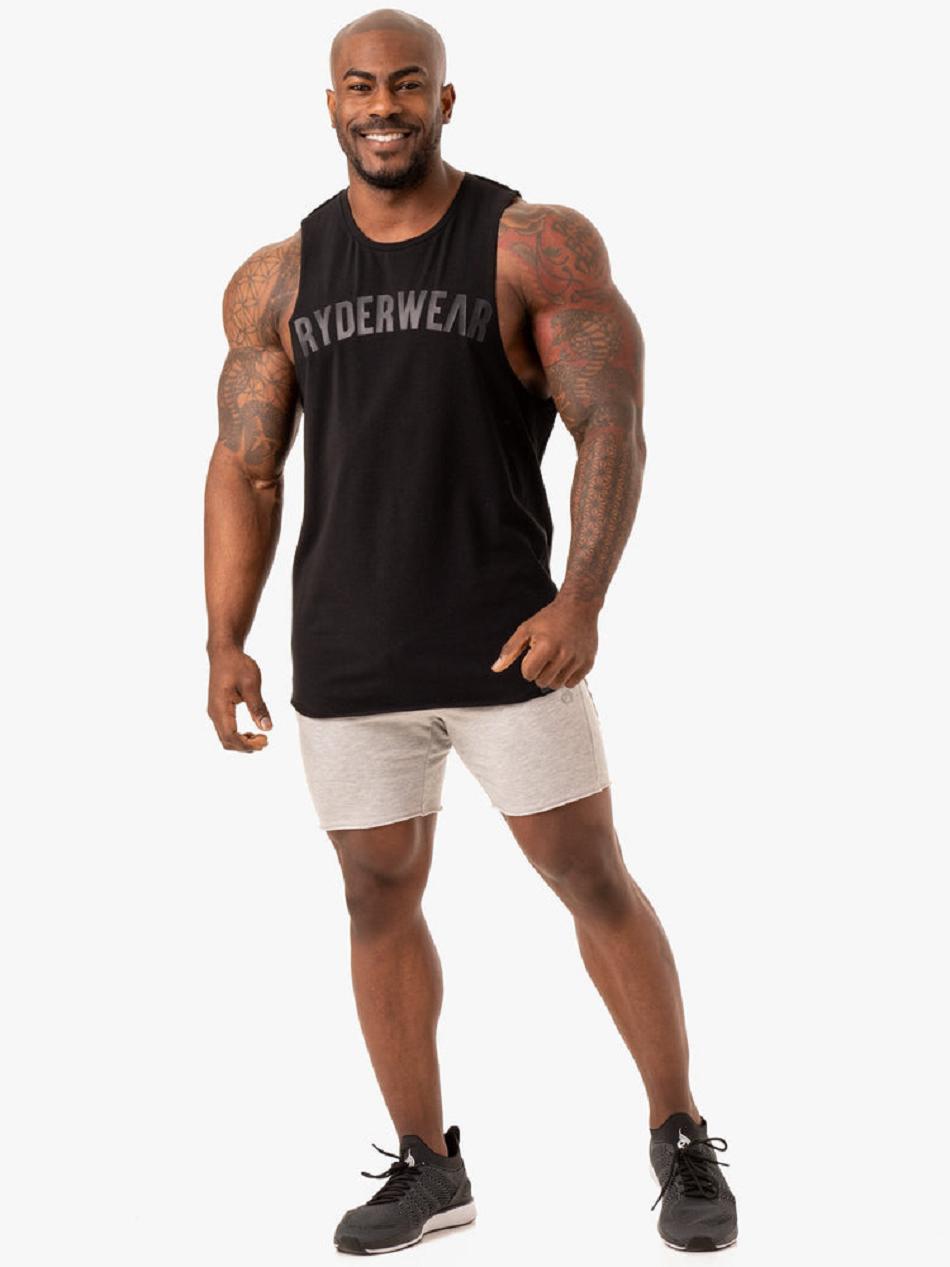 Grey Men's Ryderwear Force Track Short Active Lounge | FG9482033