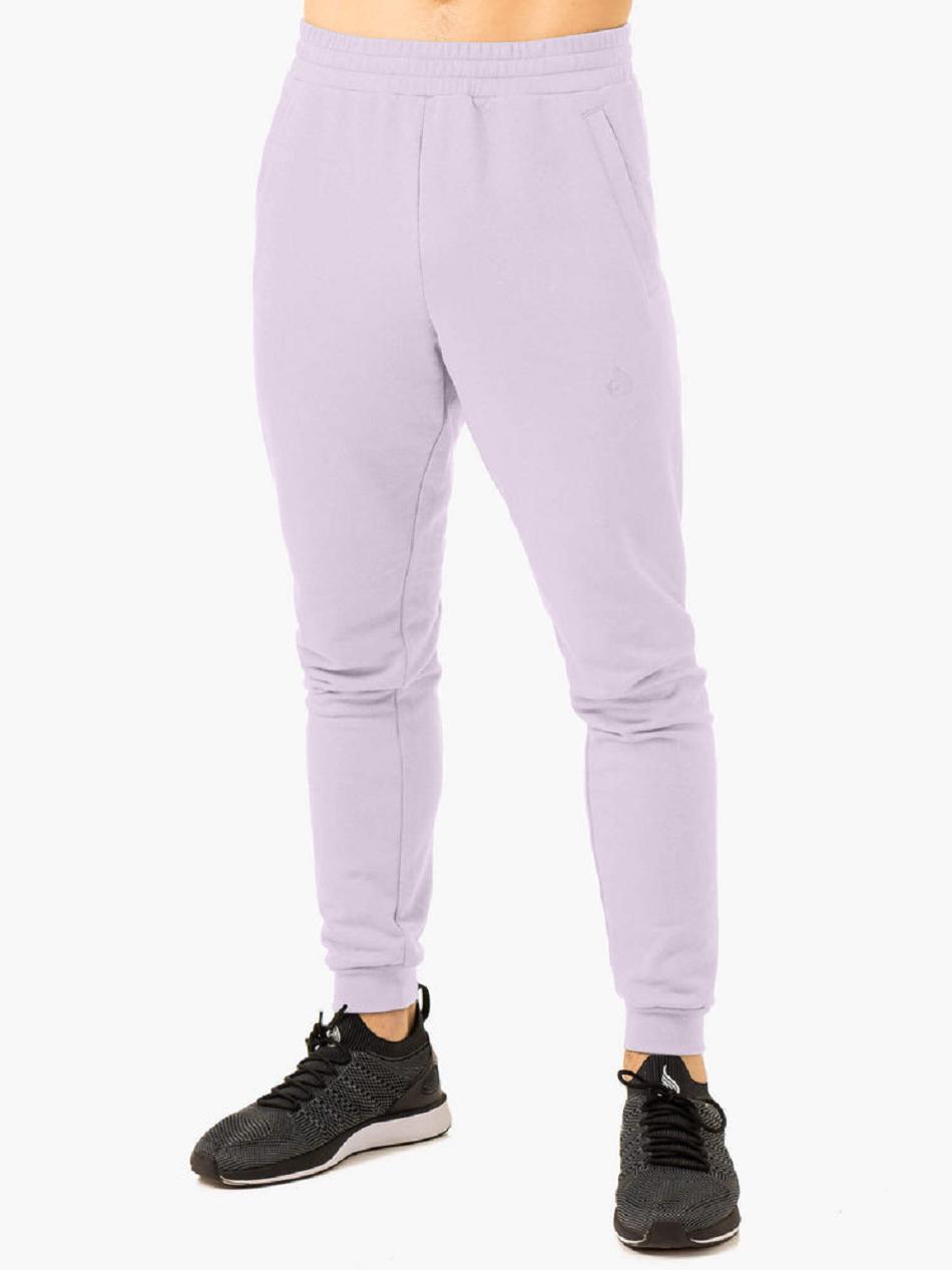 Lavender Men\'s Ryderwear Heritage Fleece Track Pants Active Lounge | 95FV95038