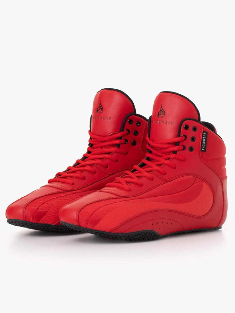 Red Men's Ryderwear D-Mak Force Shoes | HY9749577